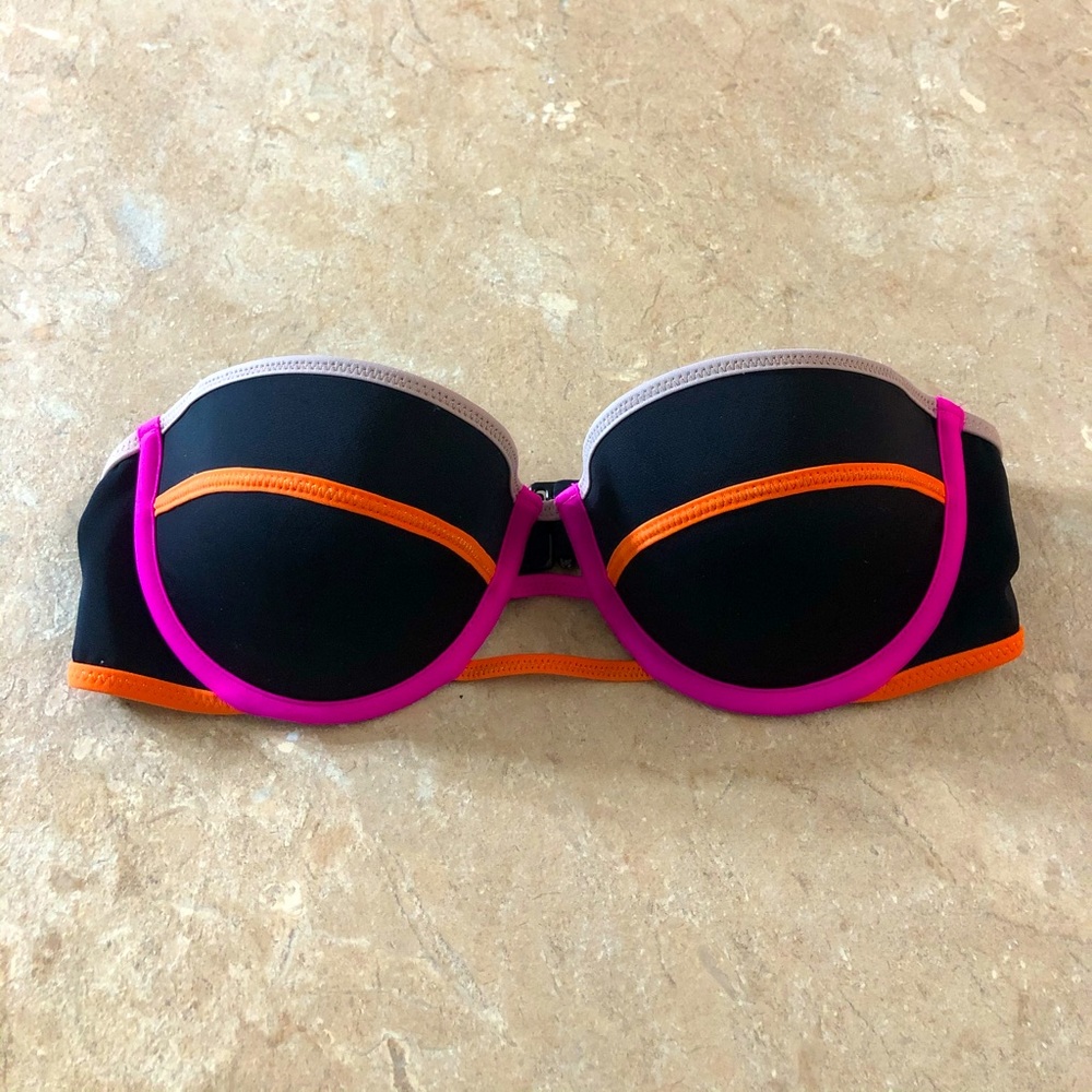 VS Strapless swim top